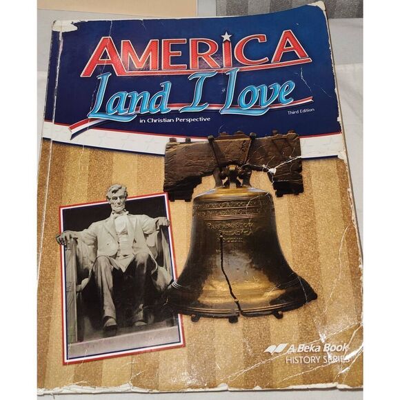 Lot of 3 Abeka 8th grade 3rd Ed. America Land I Love Textbook/Answer Key/test ke - Picture 2 of 6